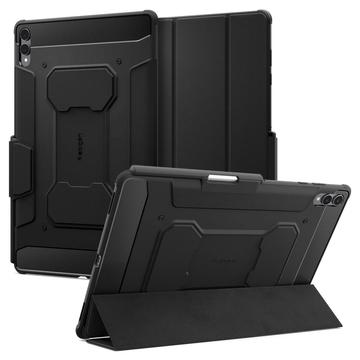 Samsung Galaxy Tab S11 Ultra Spigen Rugged Armor Pro Folio Hülle - Schwarz