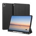 Samsung Galaxy Tab S12+ Dux Ducis Domo Tri-Fold Smart Folio Hülle - Schwarz