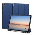 Samsung Galaxy Tab S12+ Dux Ducis Domo Tri-Fold Smart Folio Hülle - Blau