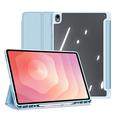 Samsung Galaxy Tab S12+ Dux Ducis Toby Tri-Fold Smart Folio Hülle - Baby Blau
