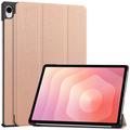 Samsung Galaxy Tab S12+ Tri-Fold Serie Smart Folio Hülle - Roségold