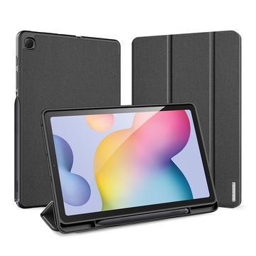 Samsung Galaxy Tab S6 Lite (2020), Galaxy Tab S6 Lite (2022), Galaxy Tab S6 Lite (2024) Dux Ducis Domo Tri-Fold Smart Folio Hülle - Schwarz