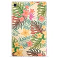 Samsung Galaxy Tab S6 Lite 2020/2022/2024 TPU Hülle - Pinke Blumen