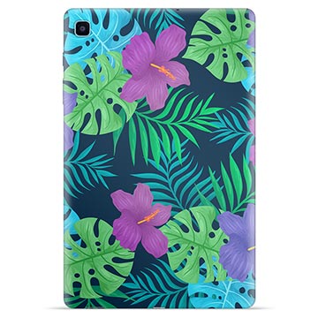 Samsung Galaxy Tab S6 Lite 2020/2022/2024 TPU Hülle - Tropische Blumen