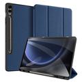Samsung Galaxy Tab S9 FE+ Dux Ducis Domo Tri-Fold Smart Folio Hülle - Blau