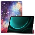 Samsung Galaxy Tab S9 FE+ Tri-Fold Serie Smart Folio Hülle - Galaxie
