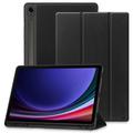 Samsung Galaxy Tab S9/S9 FE/S10 FE/S10 Lite Tech-Protect SmartCase Pen Dreifach faltbare Folio-Hülle - Schwarz