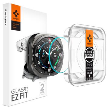 Samsung Galaxy Watch Ultra 2024/2025 Spigen Glas.tR Ez Fit Panzerglas - 47mm - 2 Stk.