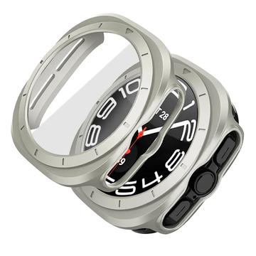 Samsung Galaxy Watch Ultra 2024/2025 Tech-Protect Defense360 Hülle mit Displayschutz - 47mm - Titan