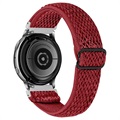 Samsung Galaxy Watch4/Watch4 Classic/Watch5/Watch6 Gestrickter Armband - Rot