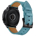 Samsung Galaxy Watch4/Watch4 Classic/Watch5/Watch6 Lederarmband - 20mm - Blau