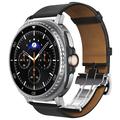 Samsung Galaxy Watch9/Watch8/Watch8 Classic Spigen Enzo Lederarmband - 40/44/46mm - Schwarz