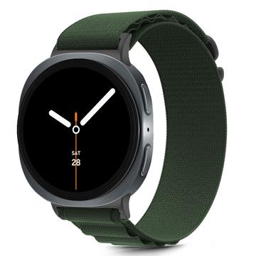 Samsung Galaxy Watch8/Watch8 Classic Tech-Protect Nylon Pro Armband - 40/44/46mm - Armee Grün