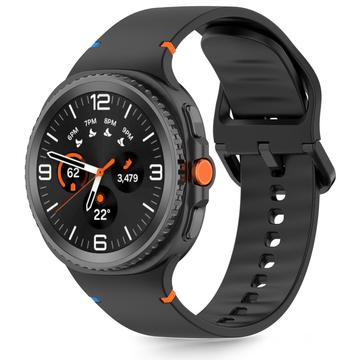 Samsung Galaxy Watch8/Watch8 Classic Tech-Protect Silikonarmband - 40mm/44mm/46mm - Schwarz