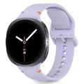 Samsung Galaxy Watch8/Watch8 Classic Tech-Protect Silikonarmband - 40mm/44mm/46mm - Elegantes Lila