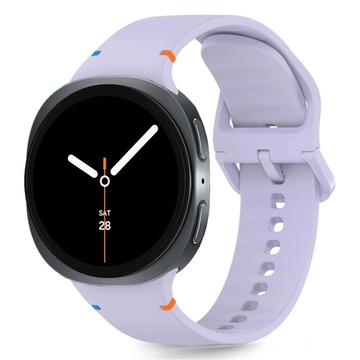 Samsung Galaxy Watch8/Watch8 Classic Tech-Protect Silikonarmband - 40mm/44mm/46mm - Elegantes Lila