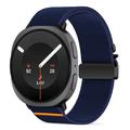 Samsung Galaxy Watch8/Watch8 Classic/Watch9 Tech-Protect Nylon-Armband mit gewebter Schließe - 40/44/46mm - Marineblau