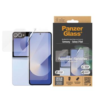 Samsung Galaxy Z Flip6/Z Flip7 FE PanzerGlass FlipFoldFlex Bildschirm Schutz Set