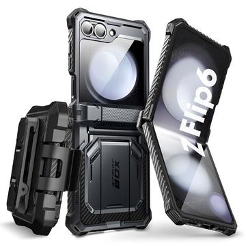 Samsung Galaxy Z Flip6/Z Flip7 FE Supcase i-Blason Armorbox Hybrid Hülle - Schwarz