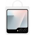 Samsung Galaxy Z Flip7 FE Silikon Cover mit Ring EF-PF741TWEGWW - Weiß
