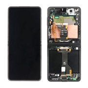 Samsung Galaxy Z Flip7 Oberschale & LCD Display - Schwarz