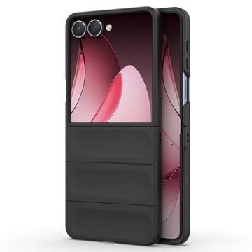 Samsung Galaxy Z Flip7 Rugged TPU Hülle - Schwarz