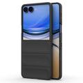 Samsung Galaxy Z Flip8 Rugged TPU Hülle - Schwarz