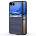 Samsung Galaxy Z Flip8 Rugged TPU Hülle - Dunkel Blau