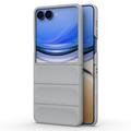 Samsung Galaxy Z Flip8 Rugged TPU Hülle - Hellgrau