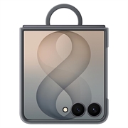 Samsung Galaxy Z Flip8 Silikon Cover mit Ring EF-EF776CBEGWW - Graphit