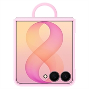 Samsung Galaxy Z Flip8 Silikon Cover mit Ring EF-EF776CVEGWW - Rosa