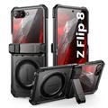 Samsung Galaxy Z Flip8 Supcase Unicorn Beetle Grip Mag MagSafe Hülle - schwarz