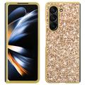 Samsung Galaxy Z Fold6 Glitter Serie Hybrid Hülle - Gold