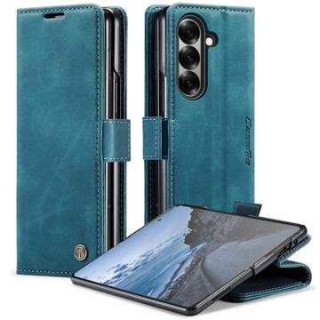 Samsung Galaxy Z Fold7 Caseme 013 Serie Schutzhülle mit Geldbörse - Blau