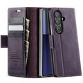 Samsung Galaxy Z Fold7 Caseme 033 Kalb Textur Brieftasche Hülle mit RFID-Blockierung