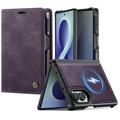 Samsung Galaxy Z Fold8 Caseme C49 2-in-1 abnehmbare Wallet Hülle - MagSafe-kompatibel, RFID - Lila