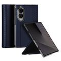  Samsung Galaxy Z Fold8 Dux Ducis Bril Flip Hülle - Blau