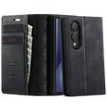 Samsung Galaxy Z Fold8 Ultra Caseme 033 Kalb Textur Brieftasche Hülle mit RFID-Blockierung - schwarz