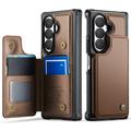 Samsung Galaxy Z Fold8 Ultra Caseme C22 Hülle mit RFID-Kartenfach - Braun
