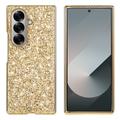Samsung Galaxy Z Fold8 Ultra Glitter Serie Hybrid Hülle - Gold