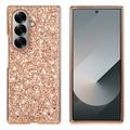 Samsung Galaxy Z Fold8 Ultra Glitter Serie Hybrid Hülle - Roségold