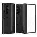 Samsung Galaxy Z TriFold Schutzhülle mit Ständer, Panzerglas und Stylus-Stift - Schwarz