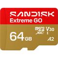 SanDisk Extreme GO microSDXC-Speicherkarte SDSQXGN-064G-GN6MN