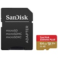 SanDisk Extreme Plus MicroSDXC UHS-I-Karte SDSQXBZ-064G-GN6MA - 64GB
