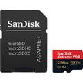 SanDisk Extreme Pro microSDXC-Speicherkarte SDSQXCD-256G-GN6MA - 256GB