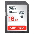 SanDisk Ultra SDHC Speicherkarte SDSDUNC-016G-GN6IN