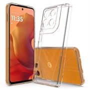 Motorola Moto G17 Power/G17/G15 Kratzfest Hybrid Hülle - Durchsichtig
