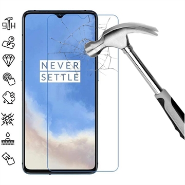 OnePlus 7T Displayschutzfolie - Case Friendly - Durchsichtig