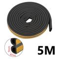 Selbstklebendes EPDM-Dichtband für Türen und Fenster - 5m, 9x6mm
