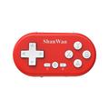 ShanWan Mini Bluetooth Gamecontroller mit Vibration - Rot